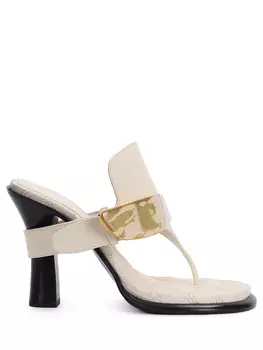 Мюли кожаные BURBERRY