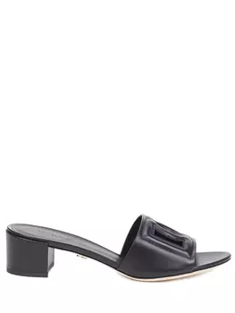 Мюли кожаные Crystal DOLCE & GABBANA