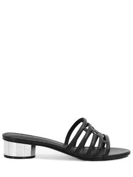 Мюли кожаные S.FERRAGAMO