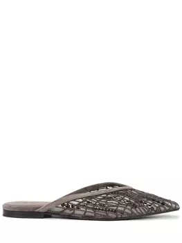 Мюли текстильные BRUNELLO CUCINELLI
