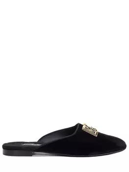 Мюли велюровые DOLCE & GABBANA