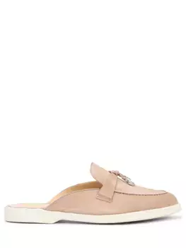 Мюли замшевые