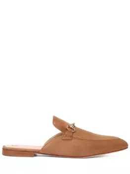 Мюли замшевые