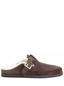 Мюли замшевые FENDI