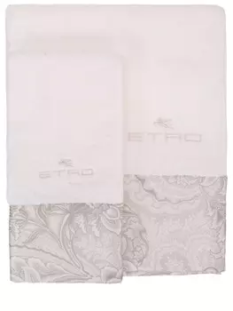 Набор из двух махровых полотенец ETRO