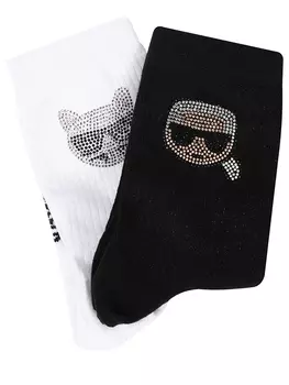 Набор из двух пар носков K/Ikonik
