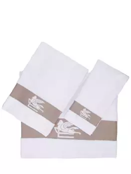 Набор из пяти махровых полотенец