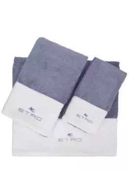 Набор из пяти махровых полотенец