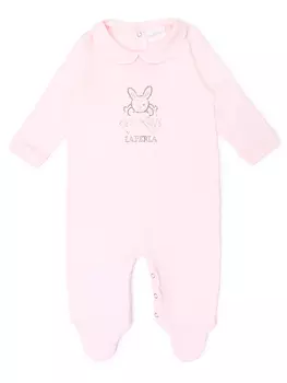 Набор слип, пинетки и повязка