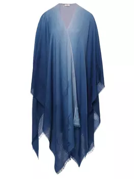 Накидка из шерсти и кашемира AGNONA