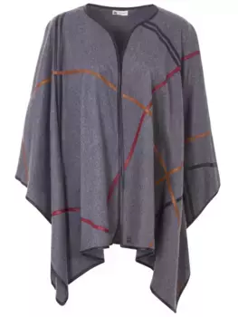 Накидка-пончо из кашемира COLOMBO
