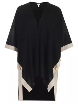 Накидка шерстяная