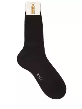 Носки из шерсти и шелка