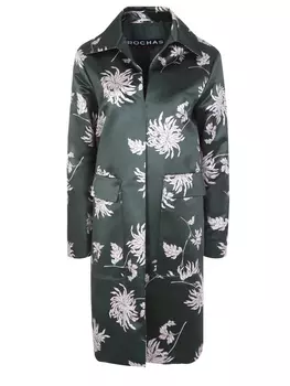 Облегченный тренч с принтом