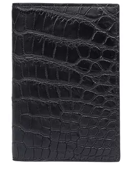 Обложка для паспорта из кожи крокодила JOHNNY MANGLANI