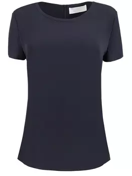 Однотонная блуза