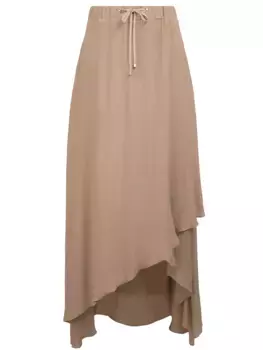 Однотонная юбка