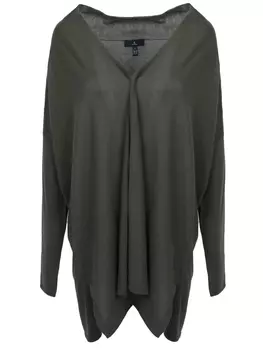 Однотонный кардиган