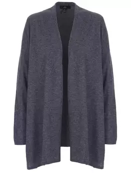 Однотонный кардиган