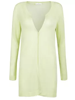 Однотонный кардиган