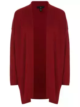 Однотонный кардиган