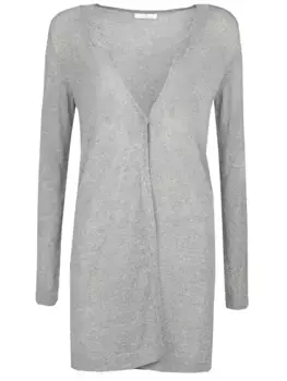 Однотонный кардиган