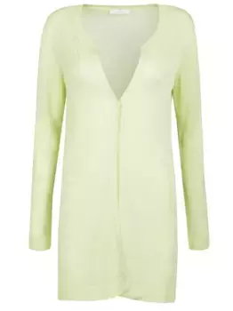 Однотонный кардиган