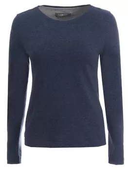 Однотонный лонгслив