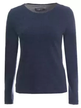 Однотонный лонгслив