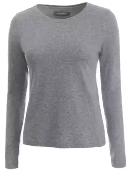 Однотонный лонгслив