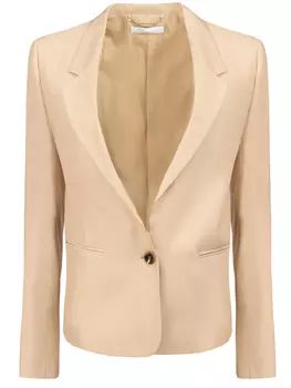 Однотонный пиджак