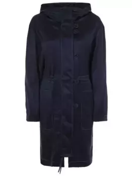 Однотонный плащ