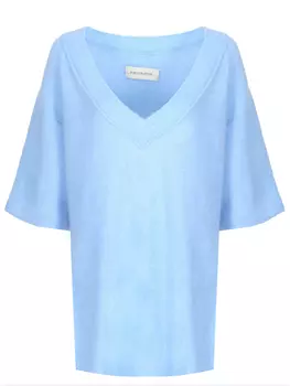 Однотонный пуловер