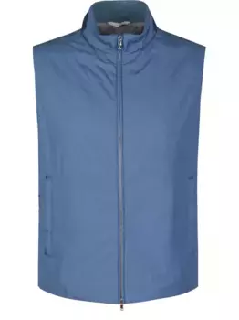 Однотонный жилет