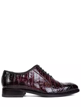 Оксфорды из кожи крокодила CASTANGIA