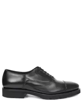 Оксфорды кожаные на меху