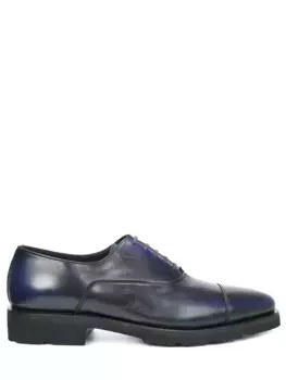 Оксфорды кожаные на меху