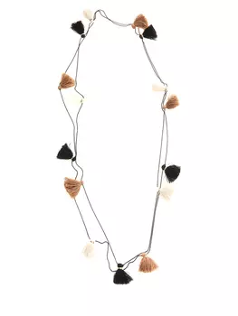 Ожерелье с кисточками