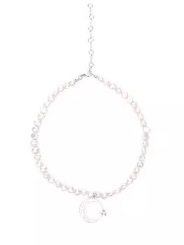 Ожерелье серебряное