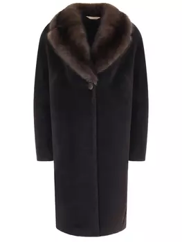 Пальто из альпака ELISABETTA