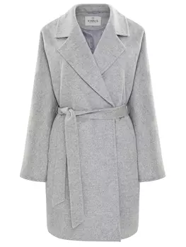 Пальто из шерсти и вискозы VINNIS