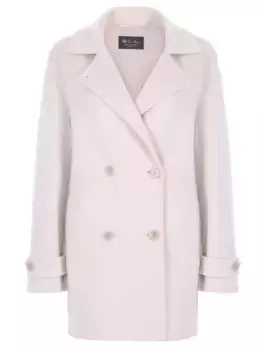 Пальто кашемировое двубортное