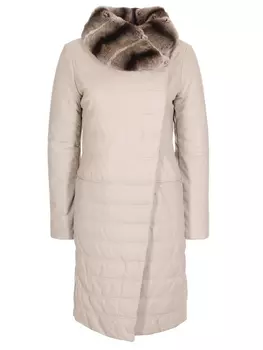 Пальто кожаное ARMANI COLLEZIONI