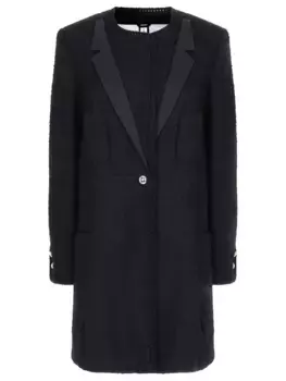 Пальто однотонное