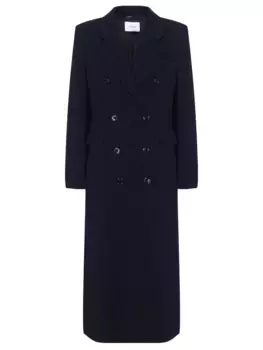 Пальто однотонное