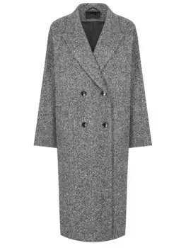 Пальто однотонное