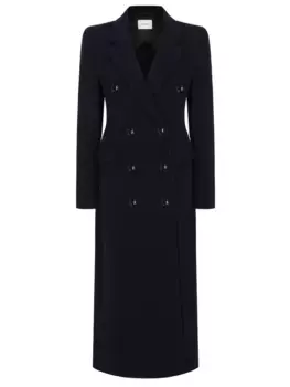 Пальто однотонное