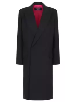 Пальто однотонное