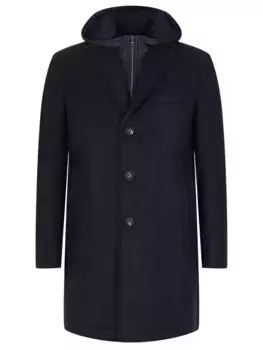 Пальто однотонное