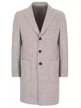 Пальто однотонное
